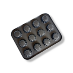 Φόρμα Αντικολλητiκή muffin 12 Θέσεων 27cm 1