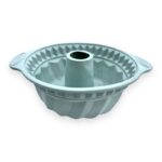 Στρογγυλή φόρμα κέικ σιλικόνης 39x24x9cm για αντικολλητικό ψήσιμο-klarakis