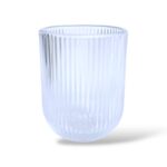 Ποτήρια Ουίσκι 270ml – Σετ 6τμχ με ραβδωτό σχέδιο και ανθεκτική κατασκευή-klarakis