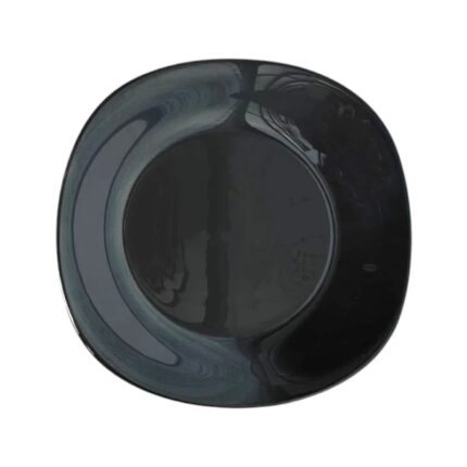 Πιάτο φρούτου ή γλυκού τετράγωνο μαύρο 21,5 εκ. – ιδανικό για σερβίρισμα επιδορπίων και σνακ με στυλ-klarakis