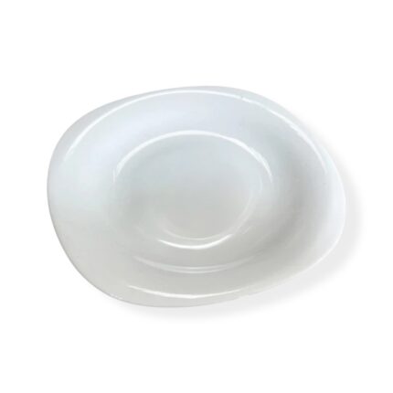 Πιάτο ρηχό τετράγωνο λευκό 28εκ. από opal – ιδανικό για ζυμαρικά, σούπες ή σαλάτες-klarakis