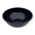 Μπολ εμαγιέ μαύρο 32x14cm με κλασικό ρετρό στυλ-klarakis