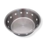 Ψωμιέρα ανοξείδωτη 20cm με κομψό διάτρητο σχεδιασμό, ιδανική για σερβίρισμα ψωμιού και αρτοσκευασμάτων-klarakis