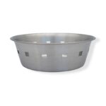 Ψωμιέρα ανοξείδωτη 20cm με κομψό διάτρητο σχεδιασμό, ιδανική για σερβίρισμα ψωμιού και αρτοσκευασμάτων-klarakis