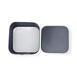 Αντικολλητική ορθογώνια φόρμα για κέικ 22x22x6,7cm με κλείδωμα -klarakis