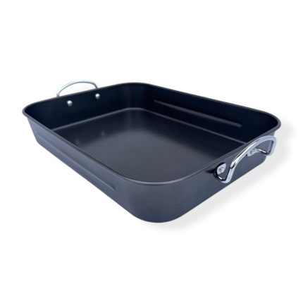 Αντικολλητικό ταψί ψησίματος με λαβές 38x29x6,6cm -klarakis